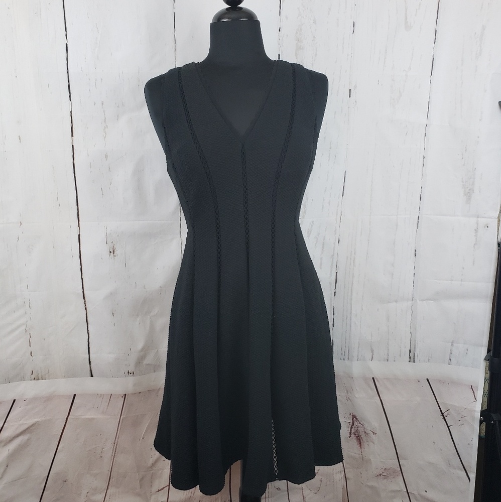 Rebecca Taylor Sleeveless Diamond Texture Dress - Picture 1 of 8